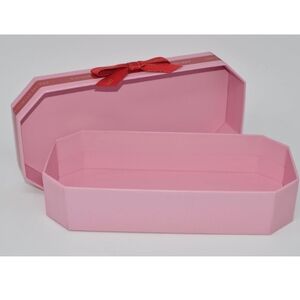 Victoria's Secret Pink Makeup Organizer with Red Ribbon